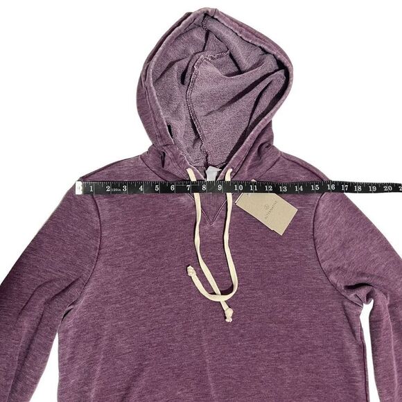 Alternative New Hoodie Jacket NWT XSmall Purple Long Sleeve  Women’s - Picture 10 of 12